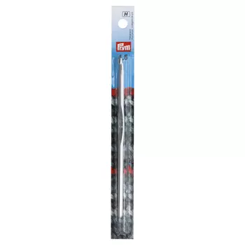 195186 Крючок для вязания, алюминий, 4,5 мм*14 см, Prym