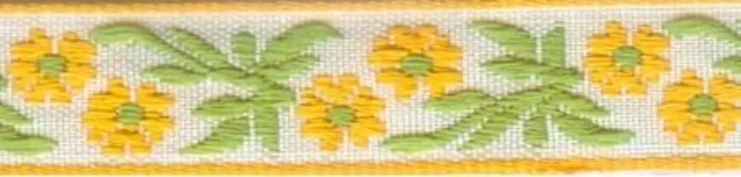 1964 Тесьма жаккардовая, 12 мм*16,4 м, 'Астра' (4)