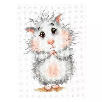 19-16 Набор для вышивания 'Чудесная игла' 'Купи хомячка!', 9*13 см