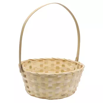 19HJ19088 Корзина плетеная бамбук 25,5*10*H35,5см, цв. натуральный Астра