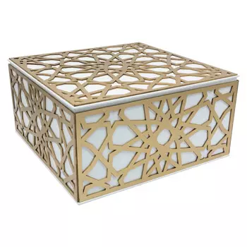 19W4232 Шкатулка декоративная, дерево, 30*30*15см