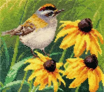 1-21 Набор для вышивания АЛИСА 'Королек' 17*15см