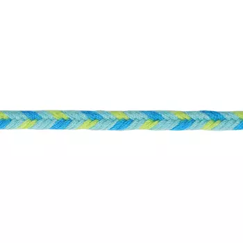 1AS-1924 Шнур декоративный 'косичка' 3мм*50м (16 гол/син/зеленый)