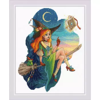 2015 Набор для вышивания Риолис 'Уроки магии' 24*30см