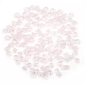 2017 Бусины ромбовидные акрил, 8мм, 25гр. Astra&amp;Craft (3 светло-розовый)