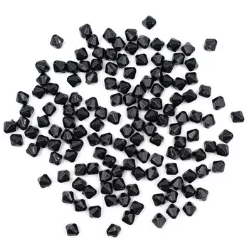 2017 Бусины ромбовидные акрил, 8мм, 25гр. Астра (90)