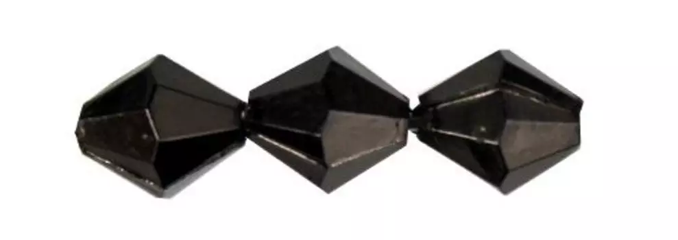 2017 Бусины ромбовидные акрил, 8мм, 25гр. Астра (180)