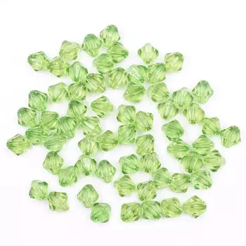 2018 Бусины ромбовидные акрил, 10мм, 25гр. Astra&amp;Craft (57 зеленый)