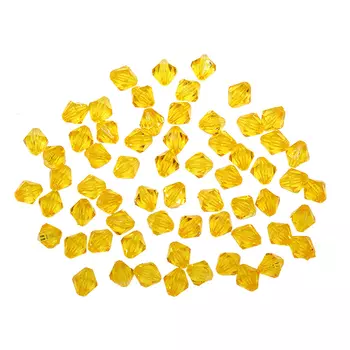 2018 Бусины ромбовидные акрил, 10мм, 25гр. Астра (49)