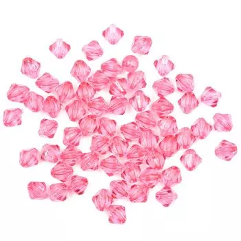 2018 Бусины ромбовидные акрил, 10мм, 25гр. Astra&amp;Craft (5 малиновый)