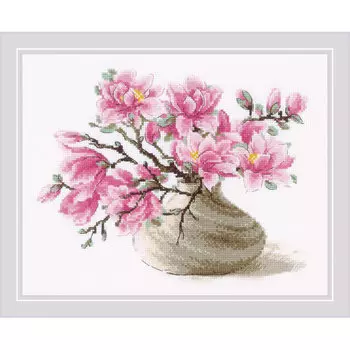 2018 Набор для вышивания Риолис 'Южная магнолия' 24*30см