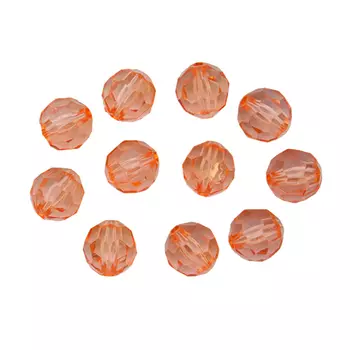 2024 Бусины круглые акрил, 10мм, 25гр. Астра (15)