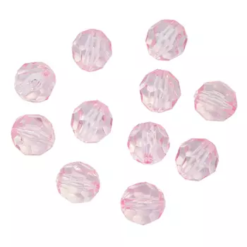 2024 Бусины круглые акрил, 10мм, 25гр. Астра (3)