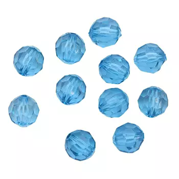 2024 Бусины круглые акрил, 10мм, 25гр. Астра (41)