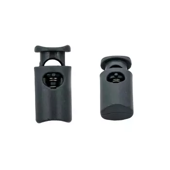 203-М Фиксатор (стопор) 'Цилиндр' d 4,5мм, 19*9мм, ПП,4шт пластик Hobby&amp;PRO (темно-серый)