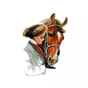 2077 Набор для вышивания 'Грусть' 48х33 см