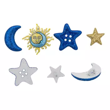 207, Пуговицы-фигурки. Небесный Dress It Up