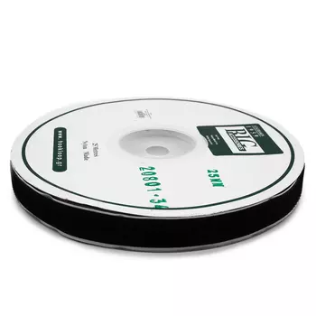 20801 Лента контактная 25мм 25м 'крючок' черн.скл.