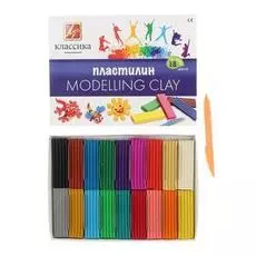 20С 1330-08 Пластилин 'Классика' 18 цветов