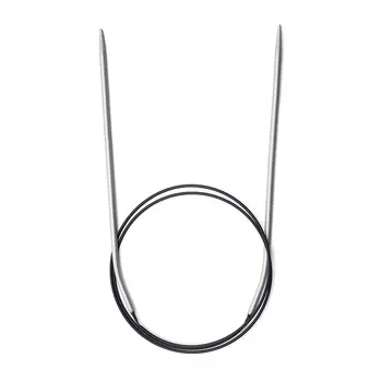 211234 Спицы круговые алюминиевые с гибкой леской, 80 см* 3 мм, Prym