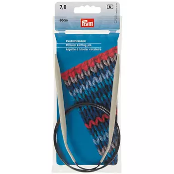 211387 Спицы круговые Prym 80 * 7,0 ал.