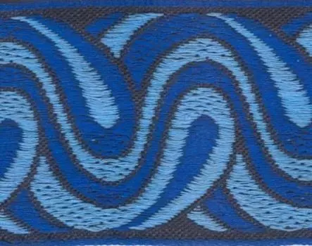 2117 Тесьма жаккардовая, 40 мм*16,4 м, 'Астра' (48/52/54DD)