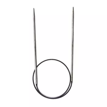 212110 Спицы круговые, латунь, цв.серебристый, 40см 2,5мм Prym