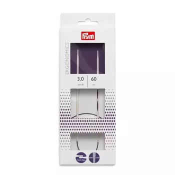 215602 Спицы круговые Ergonomics, 3мм/60 Prym