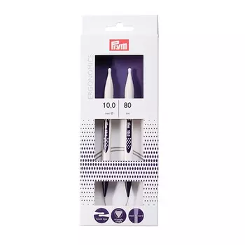 215813 Спицы круговые Ergonomics, 10мм/80 Prym