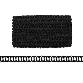 216-4 Тесьма 15мм*25ярд (22,85м) (черный)