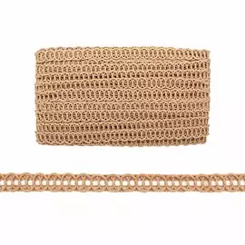 216-4 Тесьма 15мм*25ярд (22,85м) (бежевый)