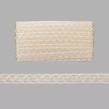 217-8 Тесьма 20мм*15ярд (13,71м) (молочный)