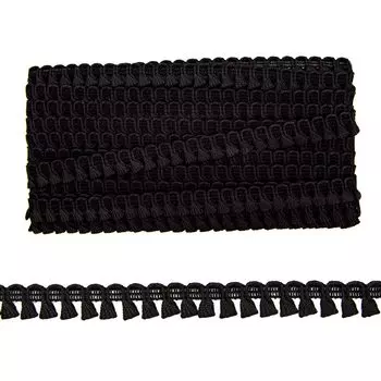 217-9 Тесьма 15мм*15ярд (13,71м) (черный)