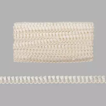 217-9 Тесьма 15мм*15ярд (13,71м) (молочный)