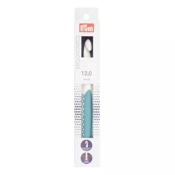 218493 Крючок для вязания Ergonomics 12мм/18см Prym