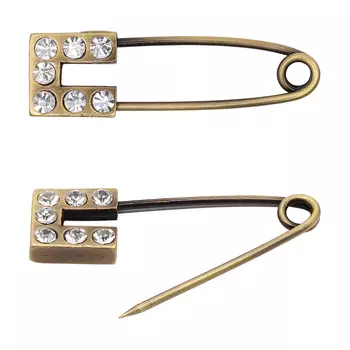 220176 Брошь-булавка, начищенная бронза (12), Hobby&amp;Pro