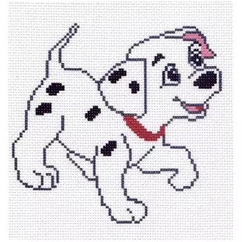 220-1 Канва с рисунком Матренин посад 'Первые шаги' 16*20 см (10*12 см)