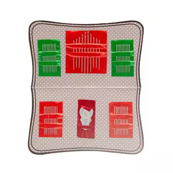 22403 Комплект игл бытовых в футляре-книжка, 50 шт PONY