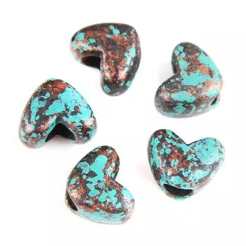 2248 Бусины декоративные, 10*7*4 мм, упак./93 шт., 'Астра'