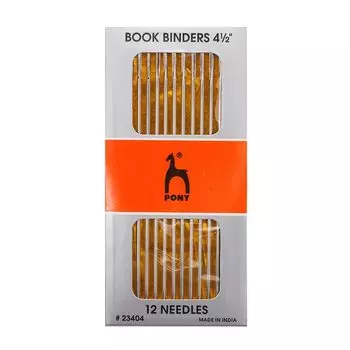 23404 Иглы для переплетных работ 4 1/2', упак./12 шт., PONY