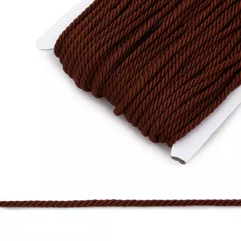 23-101 Шнур витой 5мм*50м вискоза (ГР) (90/27 терракот)