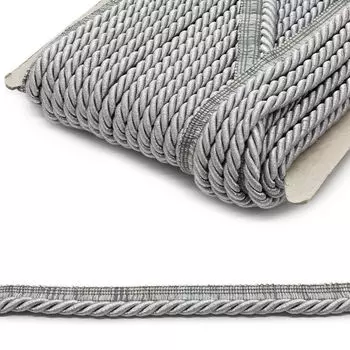 23-103 R Кант витой 9мм*25м люрекс (06 св.серебро)