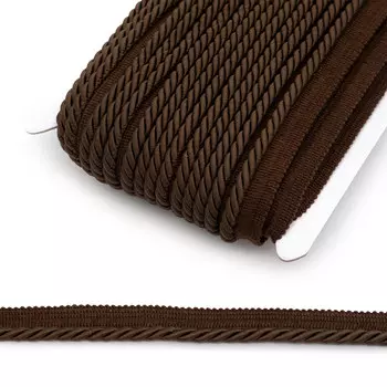 23-103 R Кант витой 9мм*25м вискоза (90/35 гор.шоколад)
