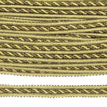 23-1098 Тесьма метал.14мм. (04 старое золото)