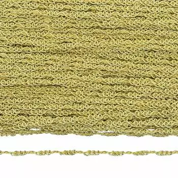 23-257 Тесьма металлиз. 3 мм*50м (01 золото)