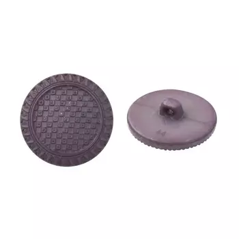 2410 Пуговица на ножке, 28 мм (18-3812 сиреневый)