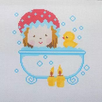 2416 Набор для вышивания 'Купание' 22х25 см