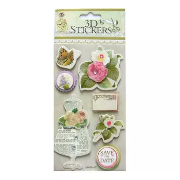 24363 Наклейки 3D 'Stickers', арт. lianfa-AH-12