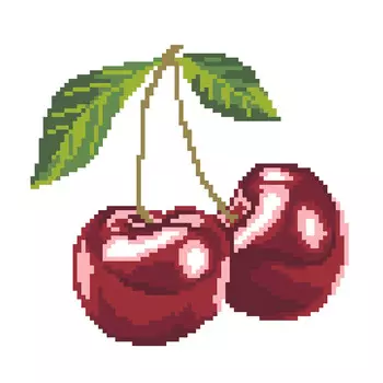 2466 Набор для вышивания 'Вишня' 22*22см