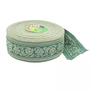 2556 Тесьма жаккардовая, 35 мм*16,4 м, 'Астра' (172/170L)